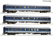 Roco 6200208 - H0 - 3-tlg. Set Personenwagen InterRegio 461, DB AG, Ep. V - Set 1